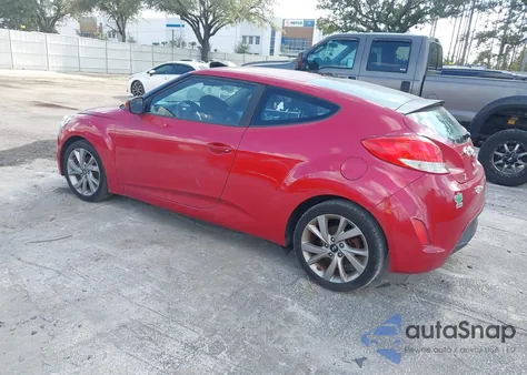 2017 Hyundai Veloster из США, поврежденный, VIN KMHTC6AD7HU311952